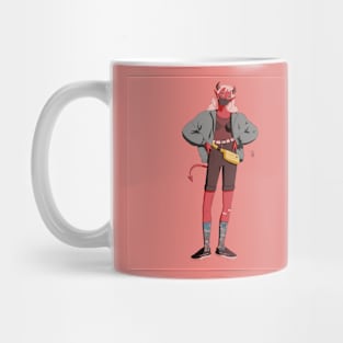 Demon Aesthetic Girl Mug